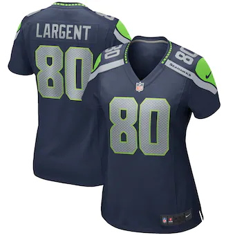 womens nike steve largent college navy seattle seahawks gam